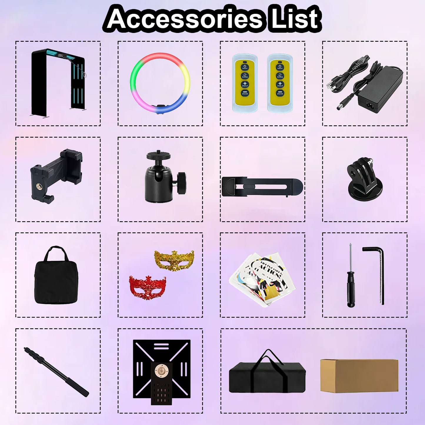 Wholesale Sky 360 Overhead Photo Booth with LED Tube and  Remote Control ,Free Logo,for Party Wedding Rental Event