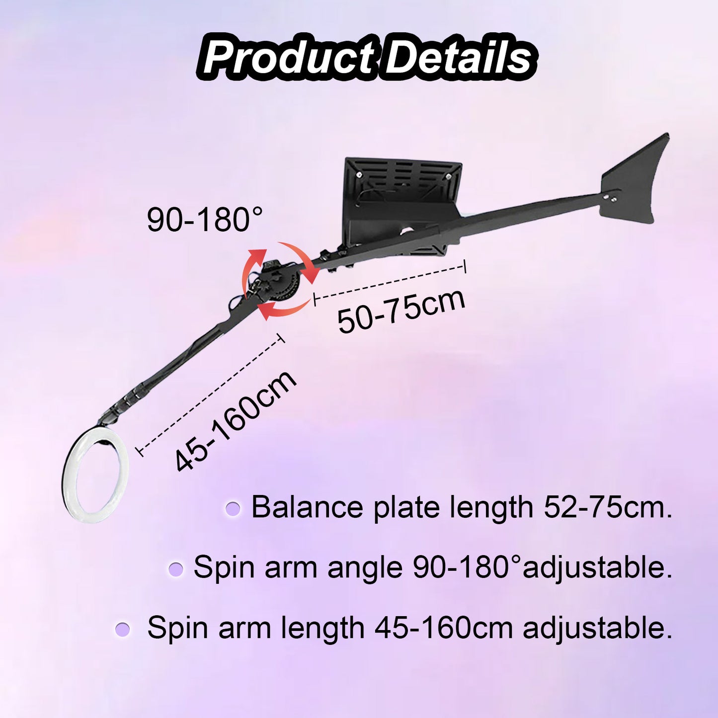 Wholesale Sky 360 Overhead Photo Booth with LED Tube and  Remote Control ,Free Logo,for Party Wedding Rental Event